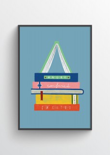 Plakat Books 2