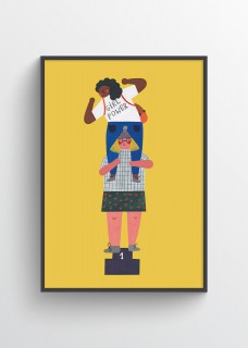Plakat Girl power 2