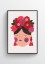 Red flower girl Red flower girl
