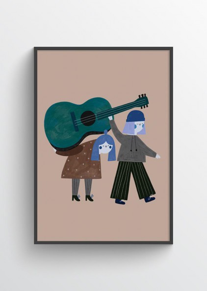 Girls with the guitar Girls with the guitar