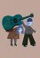 Plakat Girls with the guitar Plakat Girls with the guitar