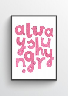 Plakat Always hungry 2