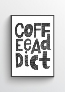 Plakat Coffee addict 2