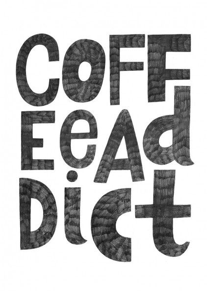 Plakat Coffee addict
