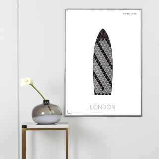 Grafika London / 30 St Mary Axe 2