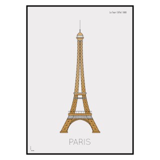 Grafika Paris / La Tour Eiffel