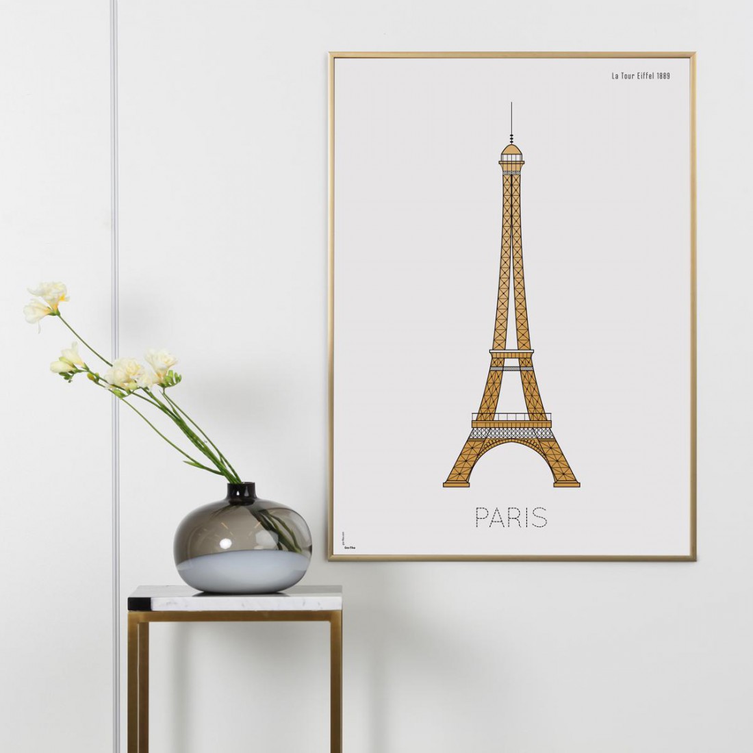 Grafika Paris / La Tour Eiffel