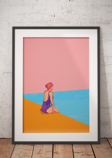 Plakat Nad basenem 2