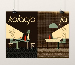 Grafika Kolacja
