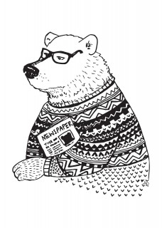 Miś Vintage