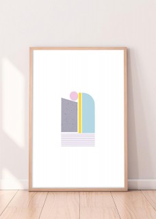 Plakat Abstrakcja 1 2