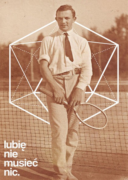 Plakat Lubię nie musieć nic Plakat Lubię nie musieć nic