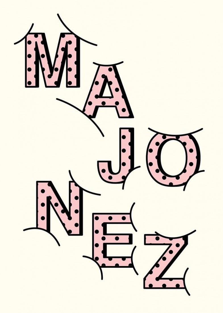 Plakat Majonez