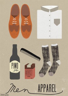 Plakat Men Apparel