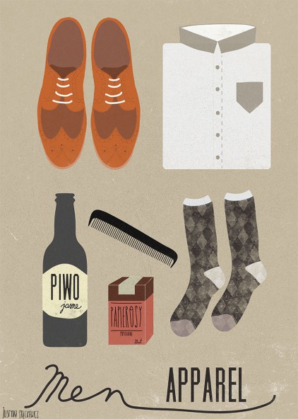 Plakat Men Apparel