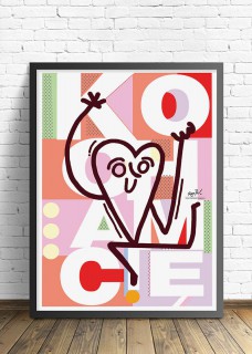 Plakat Kocham Cię 2