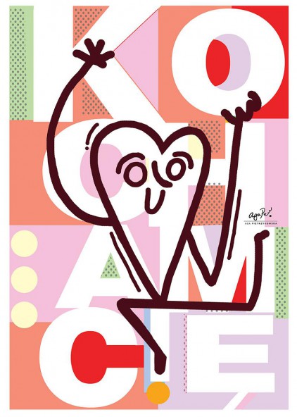 Plakat Kocham Cię Plakat Kocham Cię