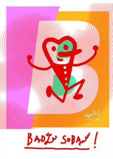 Plakat Bądź sobą