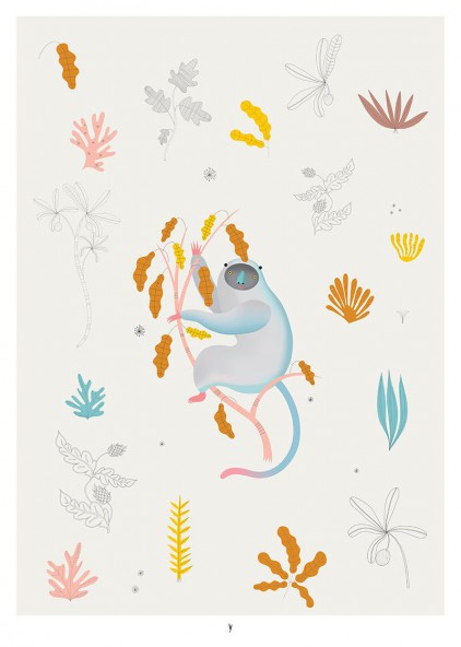 Plakat Lemur Plakat Lemur