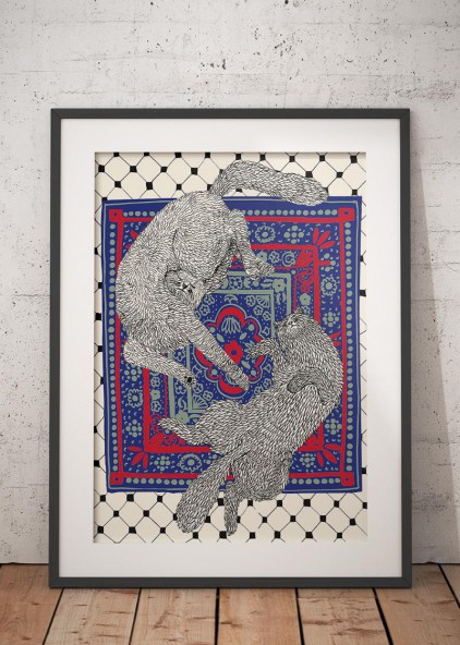 Dwa śpiące koty Dwa śpiące koty