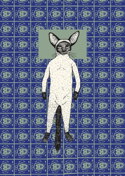 Plakat Kot syjamski Plakat Kot syjamski