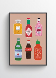 Plakat Bottles 2