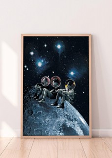 Plakat Chłopcy na księżycu 2