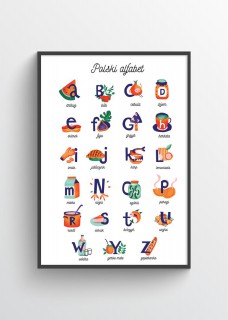 Plakat Alfabet 2