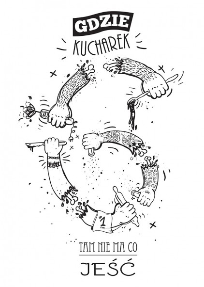 Plakat Gdzie kucharek sześć