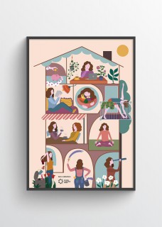 Plakat Dom z oddechem 2