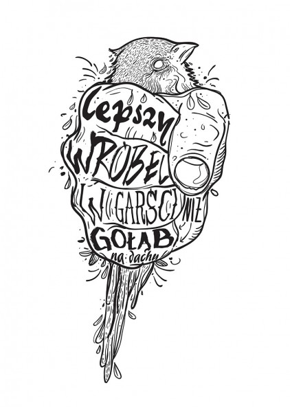 Plakat Lepszy wróbel