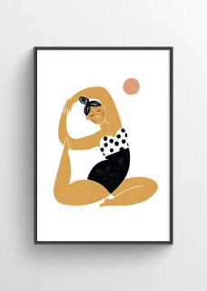 Plakat Joga król gołębi 2