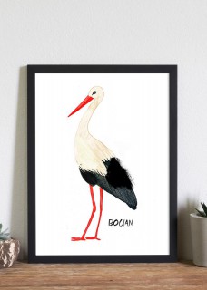 Plakat Bocian 2