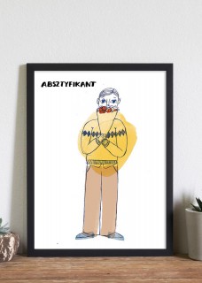 Plakat Absztyfikant 2