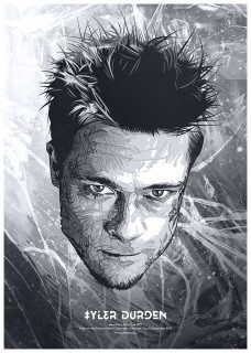 Plakat Fight Club Tyler Durden