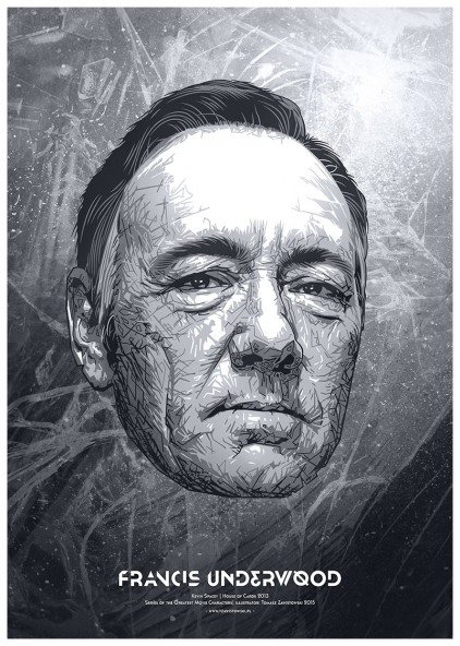 Plakat Francis Underwood Plakat Francis Underwood