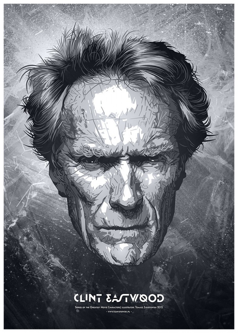 Plakat Clit Eastwood