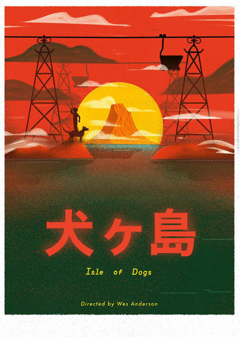 Plakat Isle of Dogs