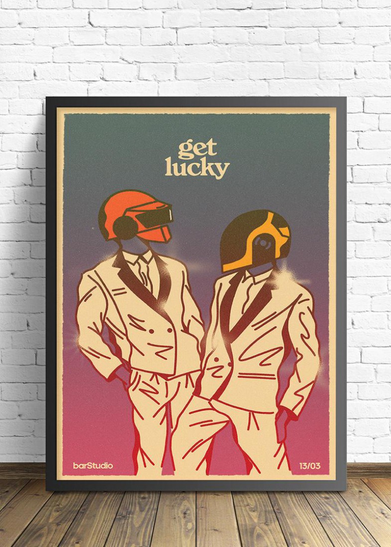 Plakat Get Lucky