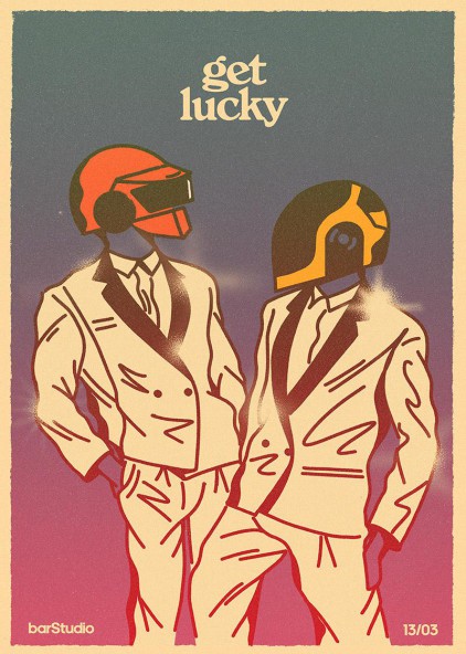 Plakat Get Lucky