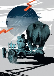Plakat Astro&Rhino