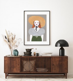 Plakat Hat girl 2