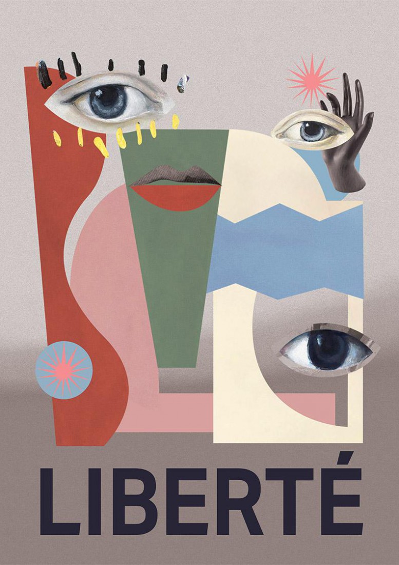 Plakat Liberte