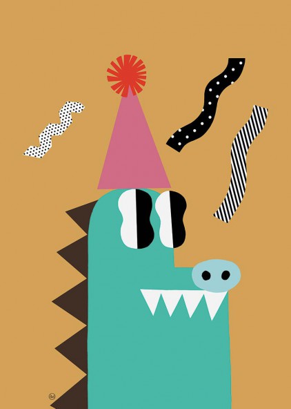 Plakat Krokodyl Plakat Krokodyl