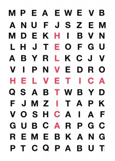 Plakat Helvetica I