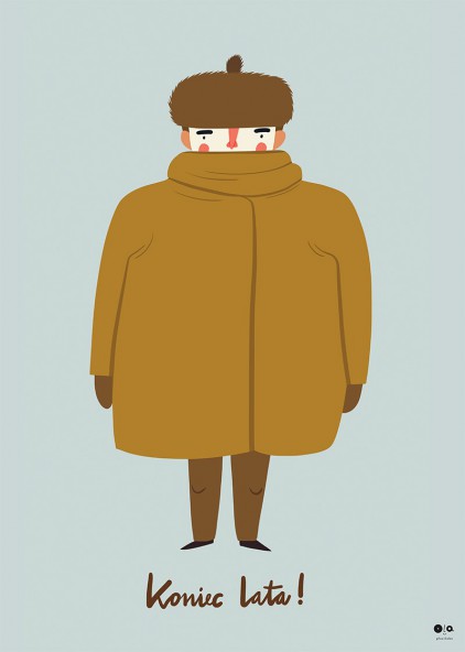 Plakat Koniec lata Plakat Koniec lata