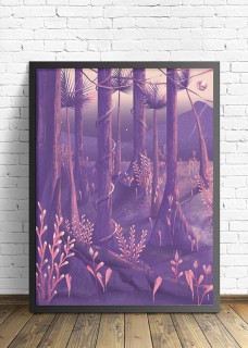 Plakat Kwiecista dżungla 2