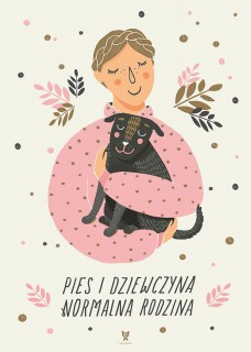 Pies i dziewczyna