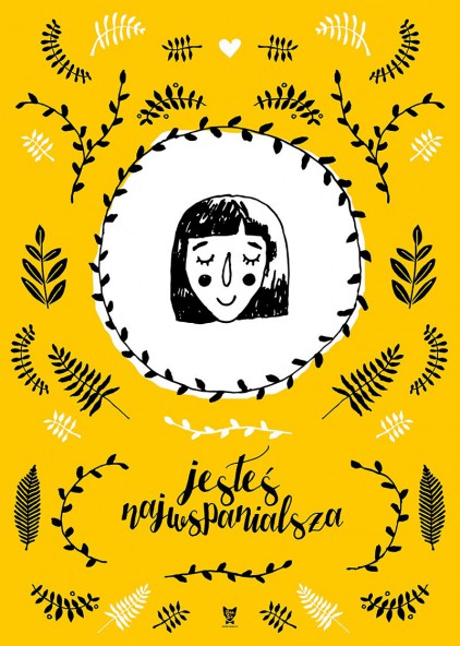 Plakat Jesteś najwspanialsza Plakat Jesteś najwspanialsza