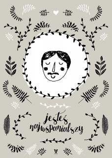 Plakat Jesteś najwspanialszy